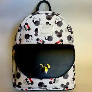 Mickey & Minnie Mouse Cupcakes Disney Loungefly Mini Backpack